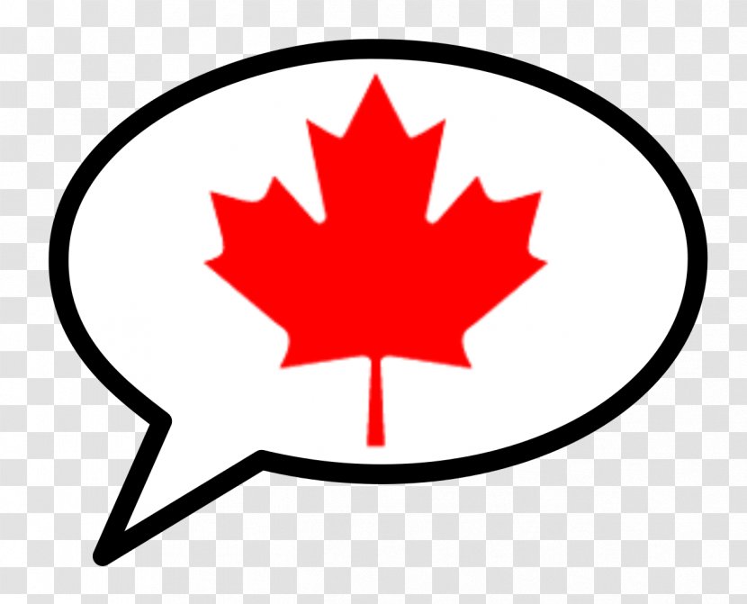 Flag Of Canada IPhone The United Kingdom - Leaf - Speech Transparent PNG