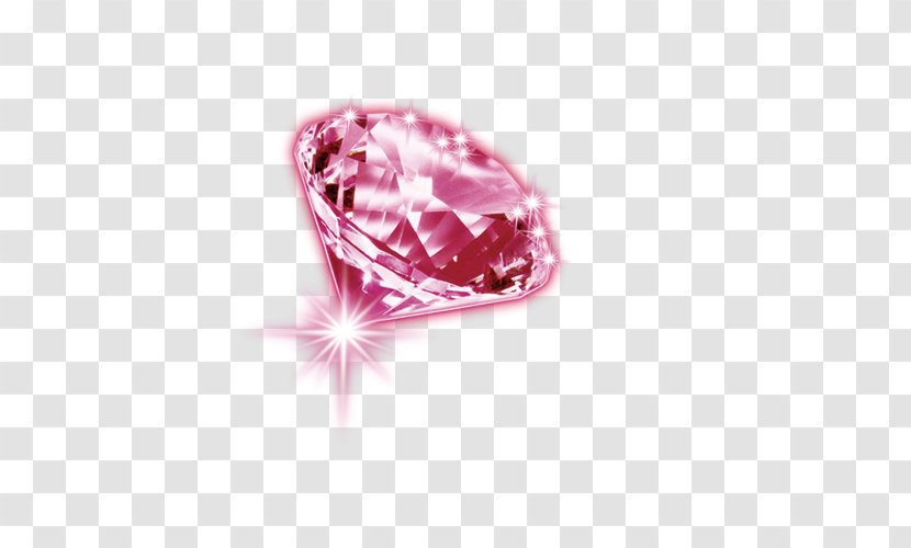 Diamond Android Application Package - Pink Transparent PNG