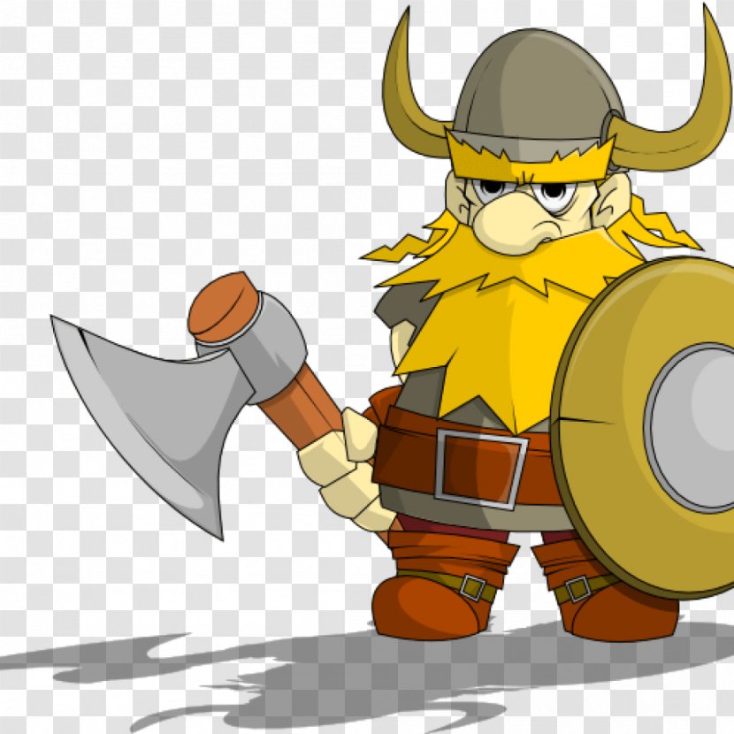 Vikings Clip Art Cartoon Image Free Content - Viking Transparent PNG