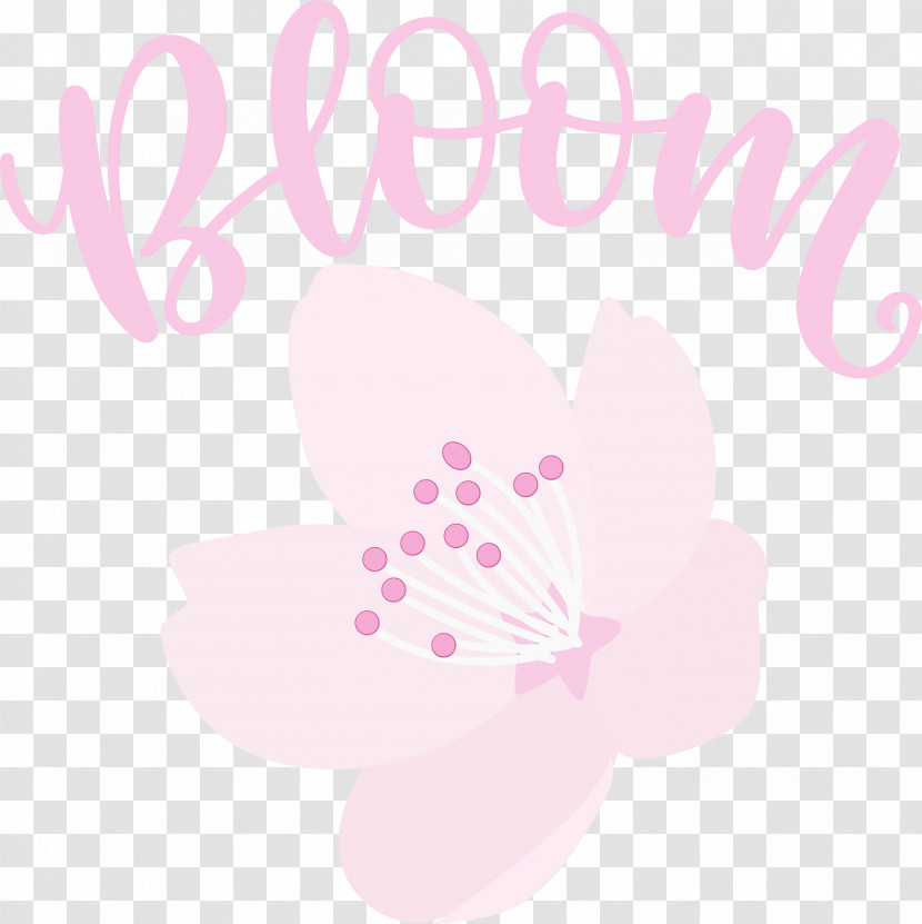 Butterflies Logo Lilac M Petal Font Transparent PNG