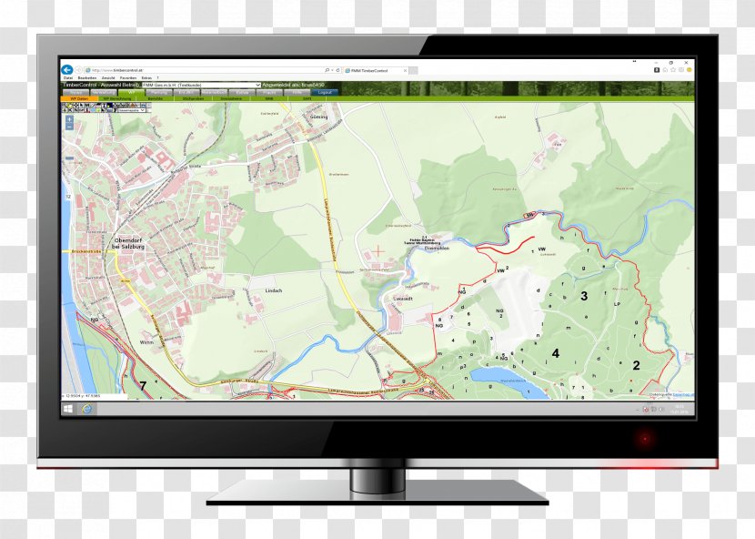Web Mapping Map Service Computer Monitors Data - World Wide Transparent PNG