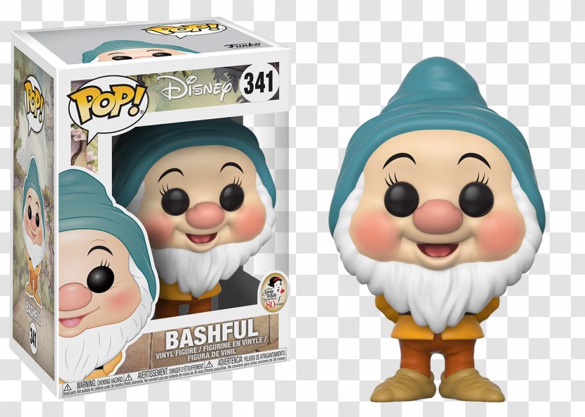 Bashful Seven Dwarfs Funko Collectable Action & Toy Figures - Snow White And The Transparent PNG