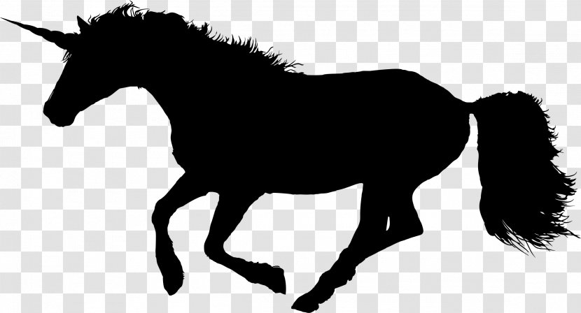 Horse Canter And Gallop Unicorn Equestrian Clip Art - Foal - Horn Transparent PNG