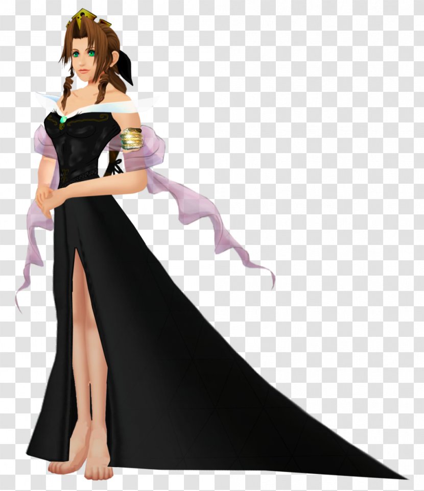 Dissidia Final Fantasy VII Aerith Gainsborough Sephiroth Fan Art - Cartoon Transparent PNG