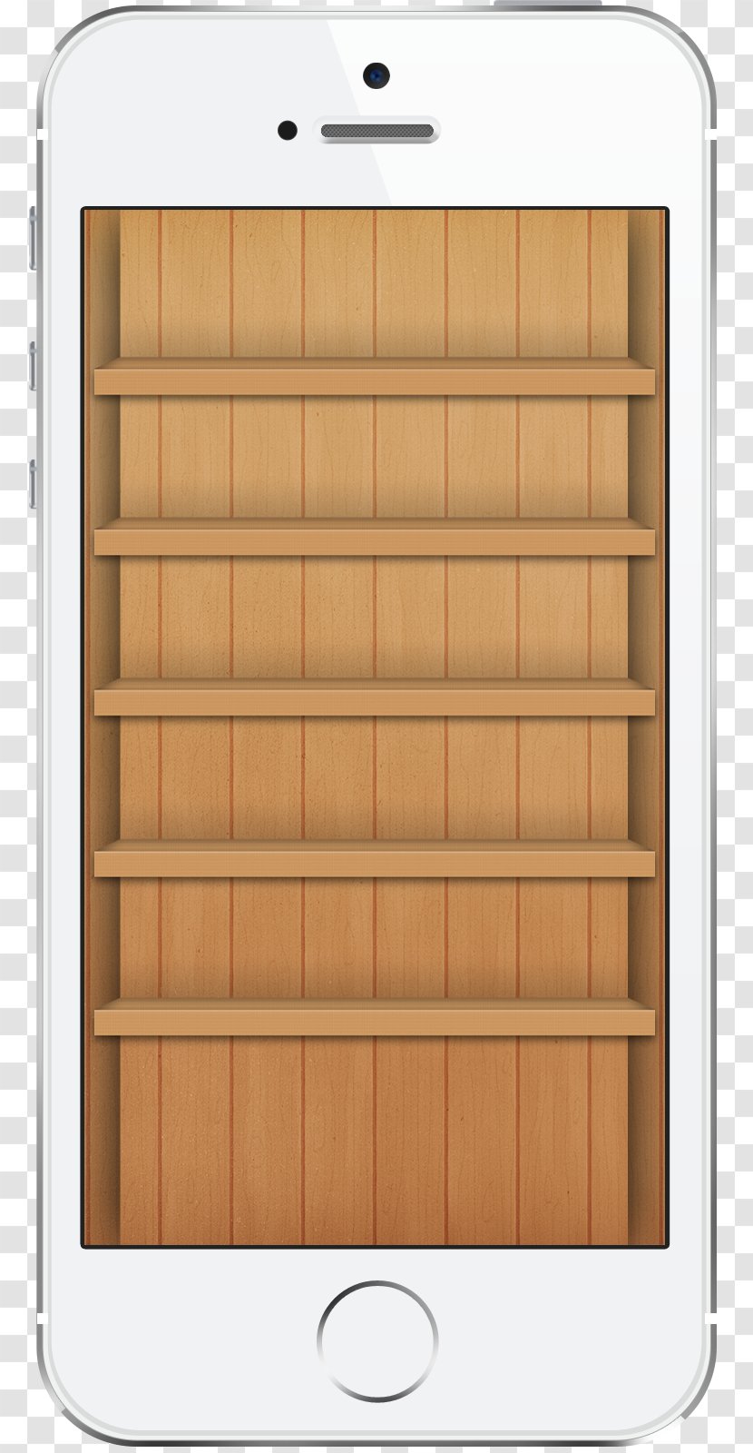 IPhone 5 4 6 7 Plus Wood - Hardwood - Shelf Transparent PNG