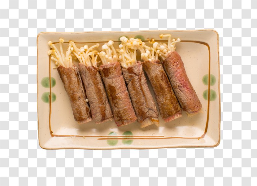 Tataki Kobe Beef Recipe Wagyu - Dish - Lobster With Vegetables Rolls Transparent PNG