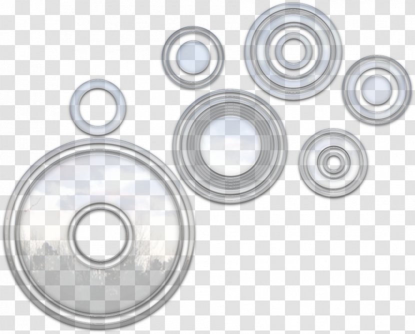 Bearing Circle Wheel Rim - Hardware Accessory - White Transparent PNG
