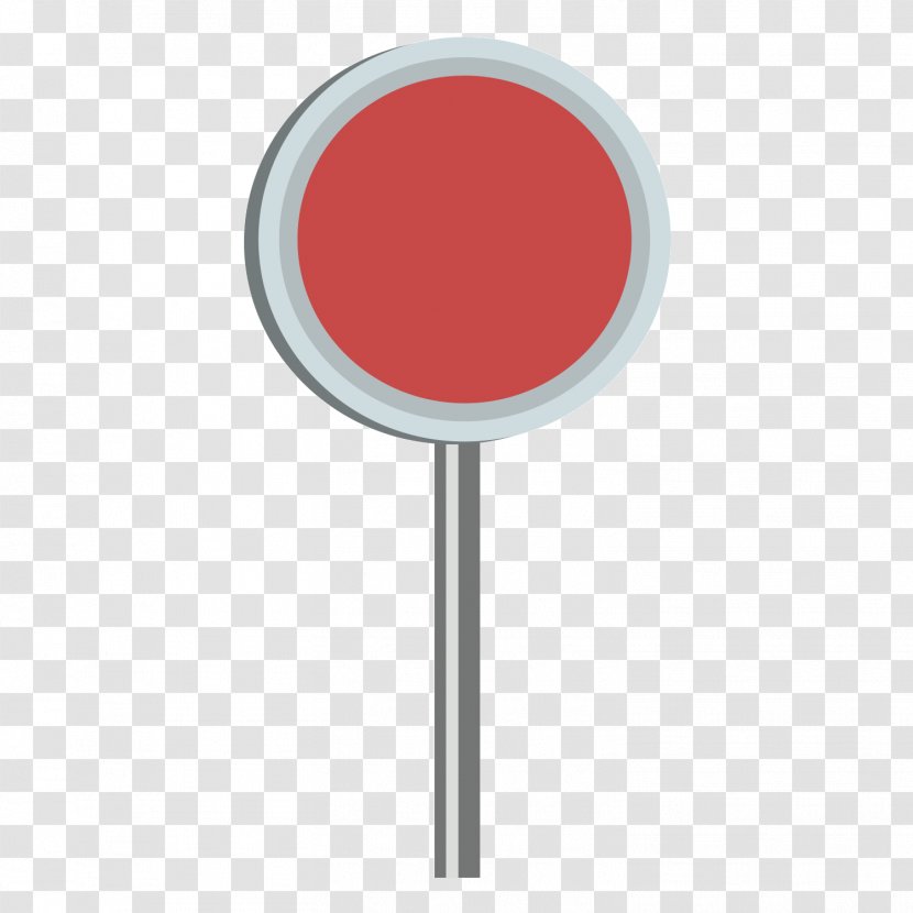 Red Traffic Sign Icon - Road Transparent PNG