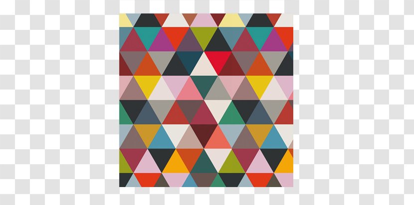Paper Wall Mosaic Geometric Shape Wallpaper - Panel Painting - Magenta Transparent PNG