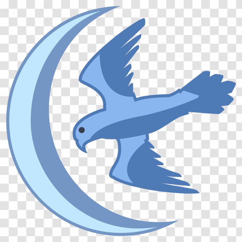 House Arryn - Stark - Blue Parrot Transparent PNG