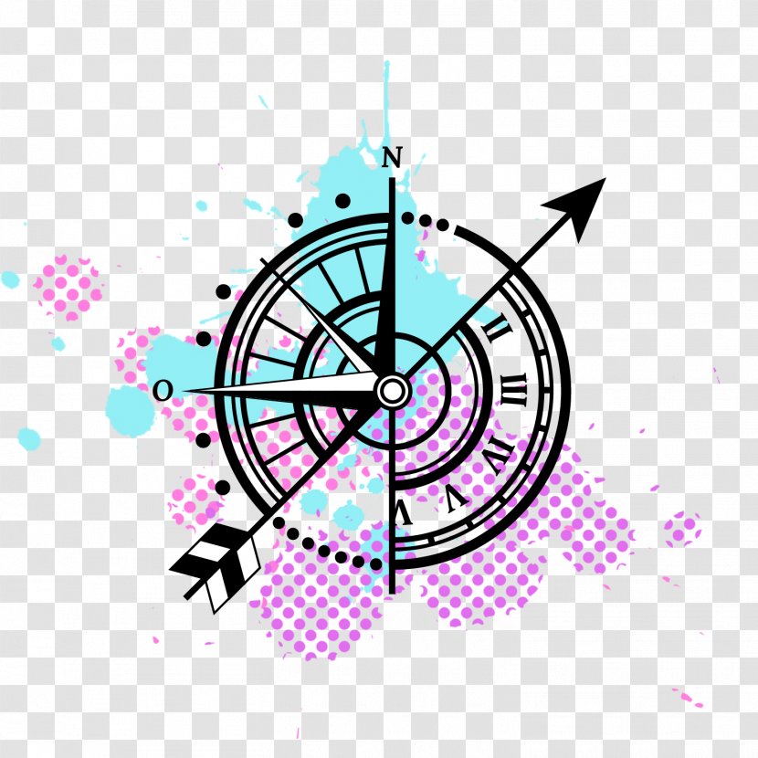 Clip Art Compass Rose North Wind - Symbol Transparent PNG