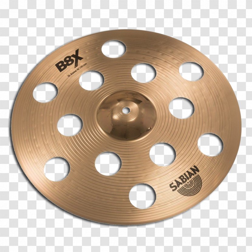 Crash Cymbal Sabian China Effects - Flower - Musical Instruments Transparent PNG