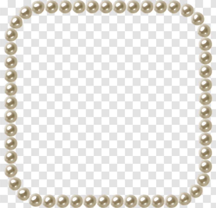 Picture Frames Pearl Gemstone Clip Art - Jewelry Making Transparent PNG