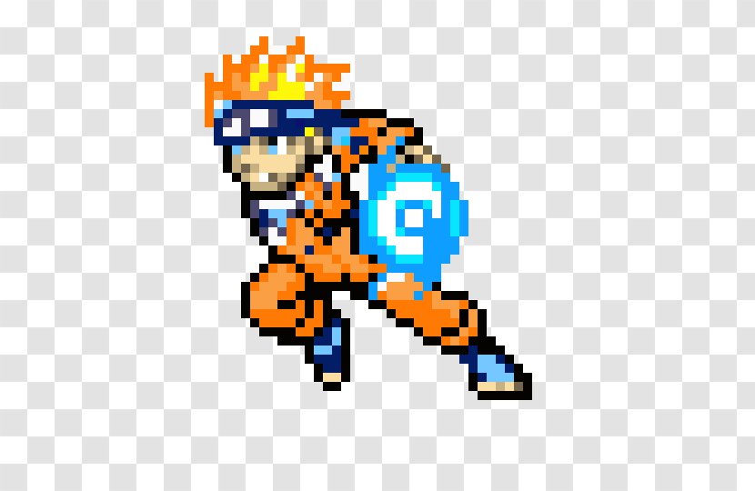 Pixel Art Naruto Uzumaki Image Bead - Kakashi Hatake Transparent PNG