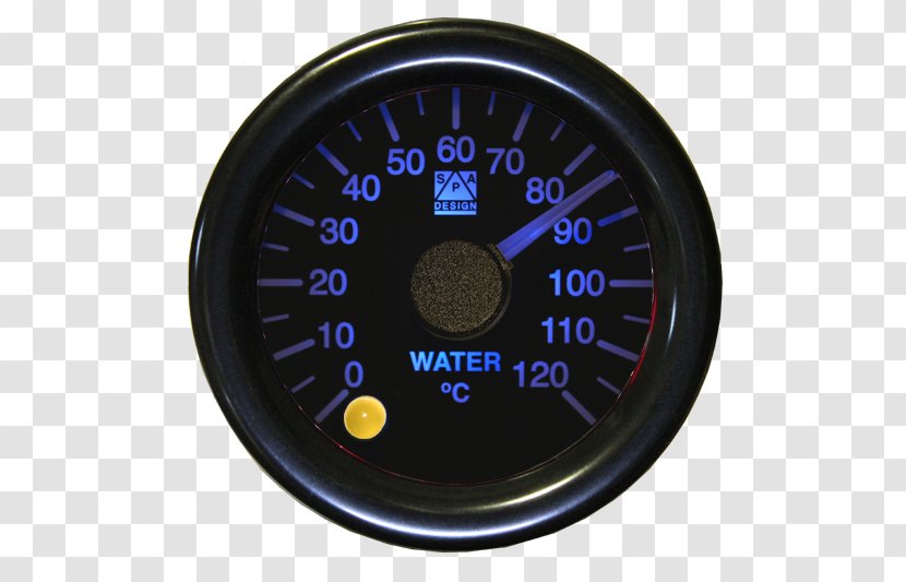 Gauge Motor Vehicle Speedometers Tachometer Water Analog Signal - Meter - Temperature Transparent PNG