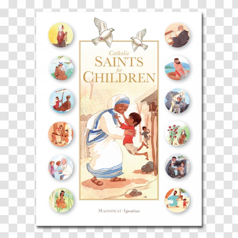 Catholic Saints For Children My Book Of Stories A Child's Illustrated Lives The Catholicism - Church - Child Transparent PNG