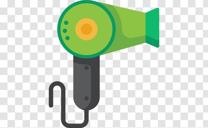 Yellow Megaphone Clip Art - Hair Dryer Transparent PNG