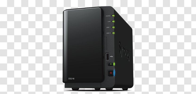 Computer Cases & Housings Hewlett-Packard Synology Inc. Network Storage Systems Serial ATA - Diskstation Ds216 - Hewlett-packard Transparent PNG