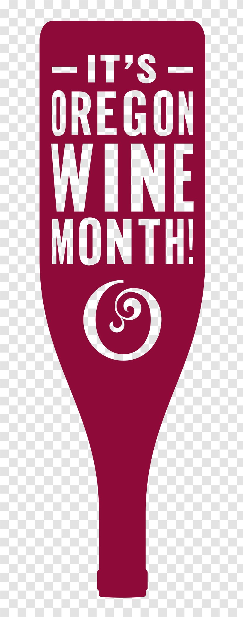 Logo Oregon Clip Art Wine Brand - Red Transparent PNG