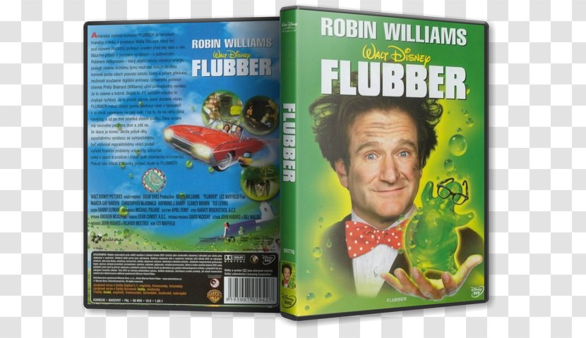 Flubber Poster Text DVD Organism - Robin Williams Transparent PNG