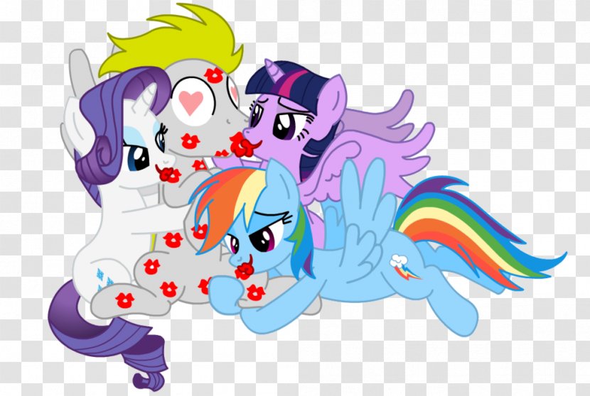 Ponyville Kiss Drawing Lipstick - Pony Transparent PNG