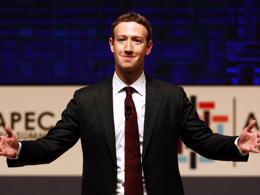 Mark Zuckerberg Harvard University Facebook F8 Founder - Official Transparent PNG
