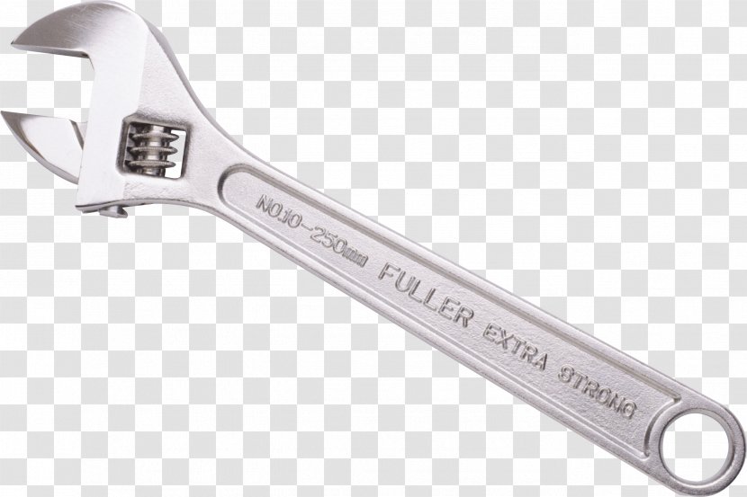 Plumber Wrench Adjustable Spanner Key Tool - Nut - File Transparent PNG