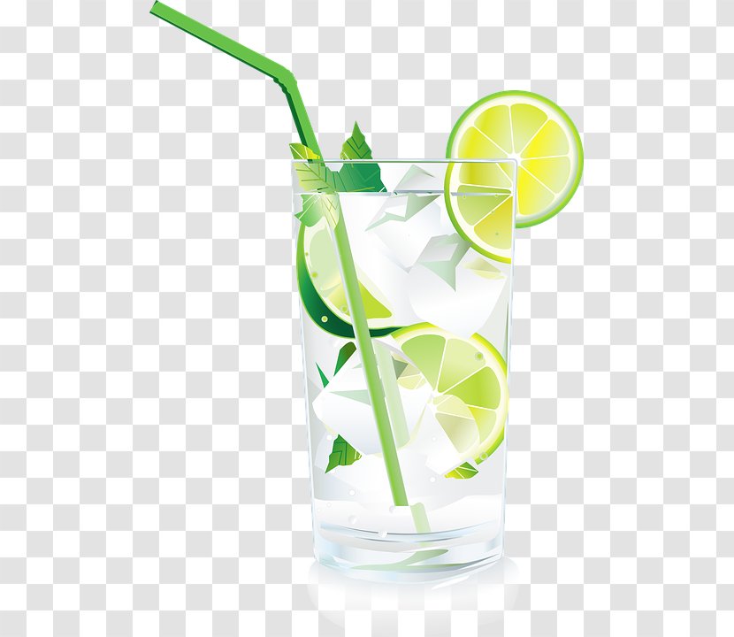 Cocktail Caipirinha Mojito Gin And Tonic Juice - Sprite Lemon Transparent PNG