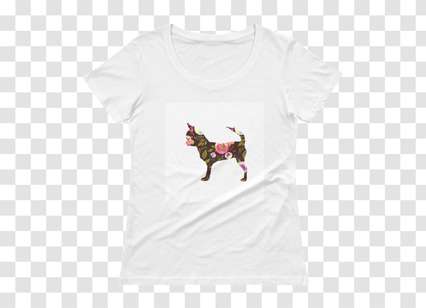 T-shirt Reindeer Sleeve Neck Font - Top Transparent PNG
