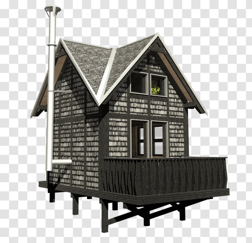 Loft House Plan Building Log Cabin - Floor - Cottage Transparent PNG