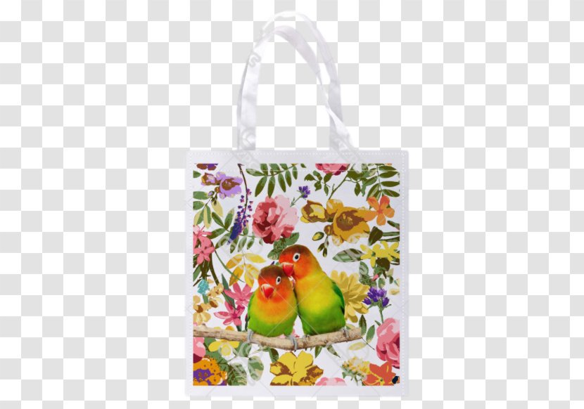 Paper Cloth Napkins Tote Bag Still Life Flower - White - Lovebird Transparent PNG