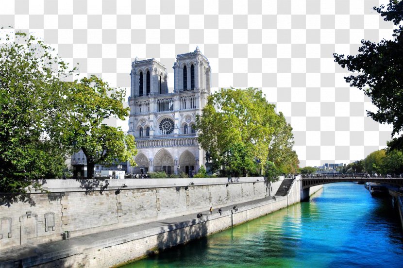 Notre-Dame De Paris Musxe9e Du Louvre Eiffel Tower Sacrxe9-Cu0153ur, Jardin Luxembourg - Sacrxe9cu0153ur - Paris, France Notre Dame Cathedral Photography Transparent PNG