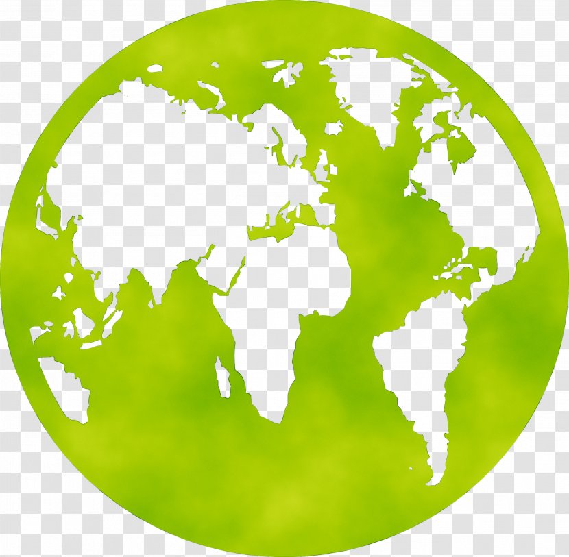 World Map Poster Intes Servizi Per L'informatica Earth Transparent PNG