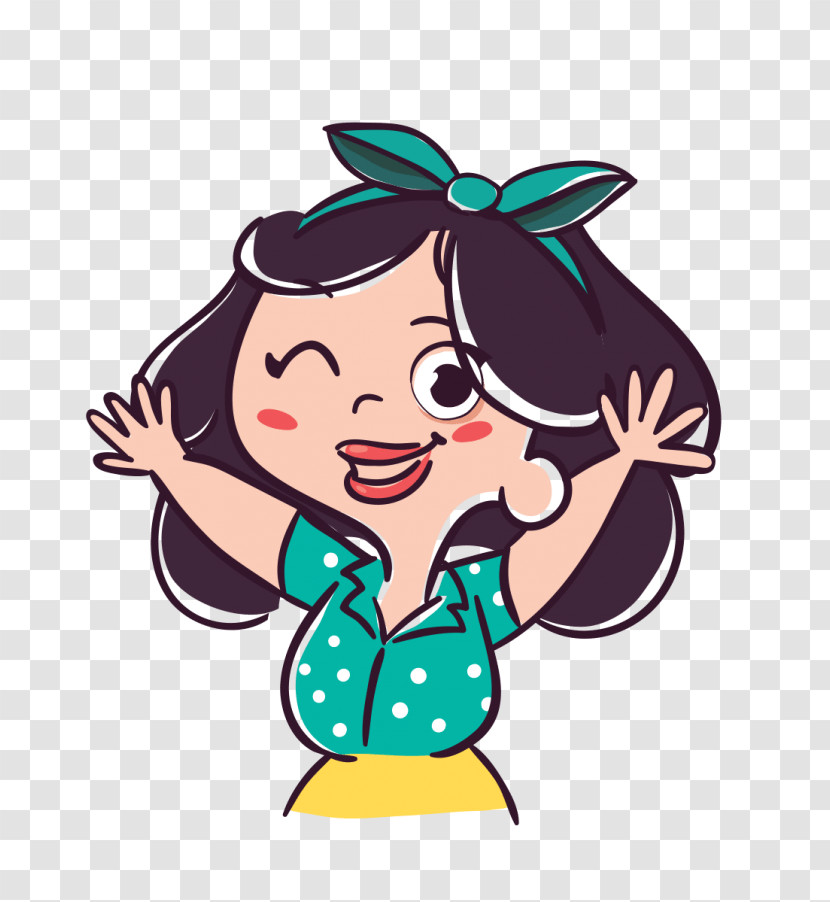 Cartoon Nose Smile Happy Animation Transparent PNG