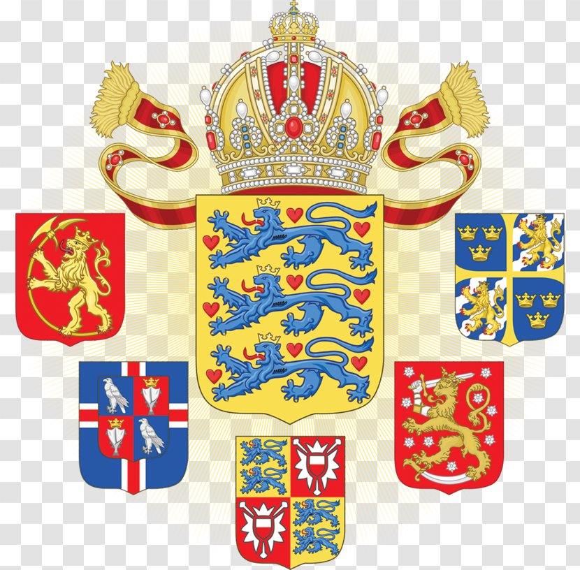 Coat Of Arms Denmark Heraldry Crest Old Norse - Norwegian - Scandinavian Transparent PNG