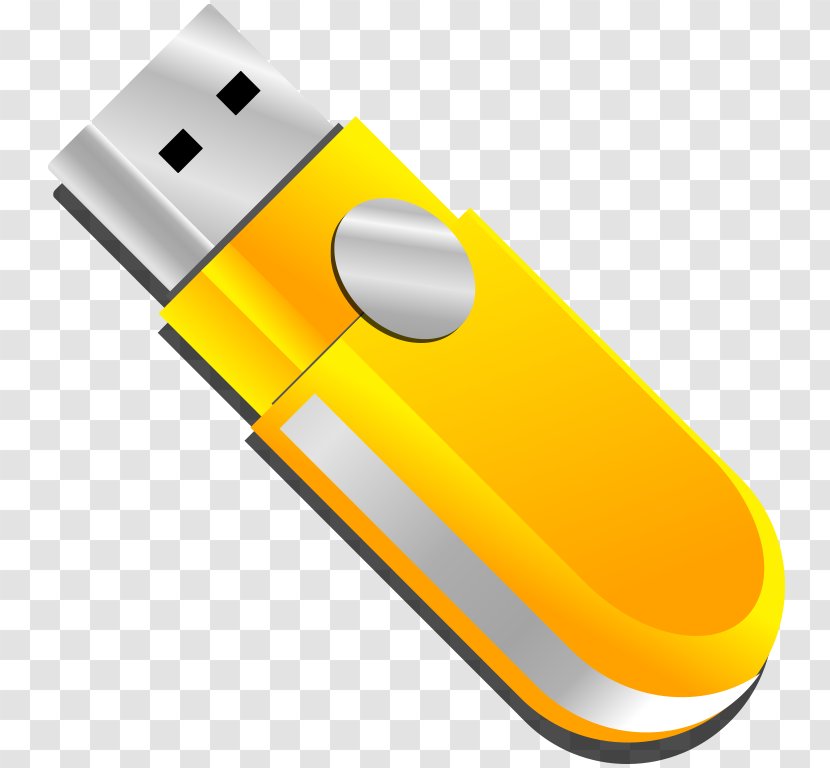 USB Flash Drives Clip Art - Computer Component Transparent PNG