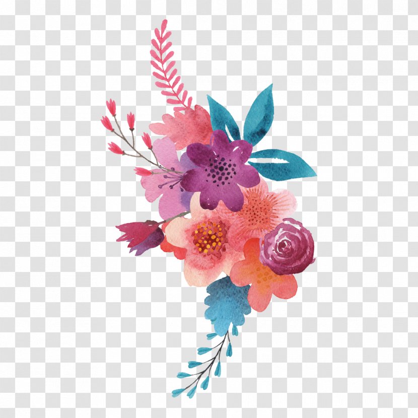 Floral Design Cut Flowers Flower Bouquet Tattoo - Petal Transparent PNG