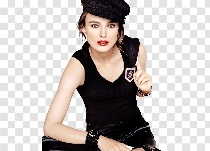 Keira Knightley Chanel Rouge Coco Lip Colour Mademoiselle - Abdomen Transparent PNG