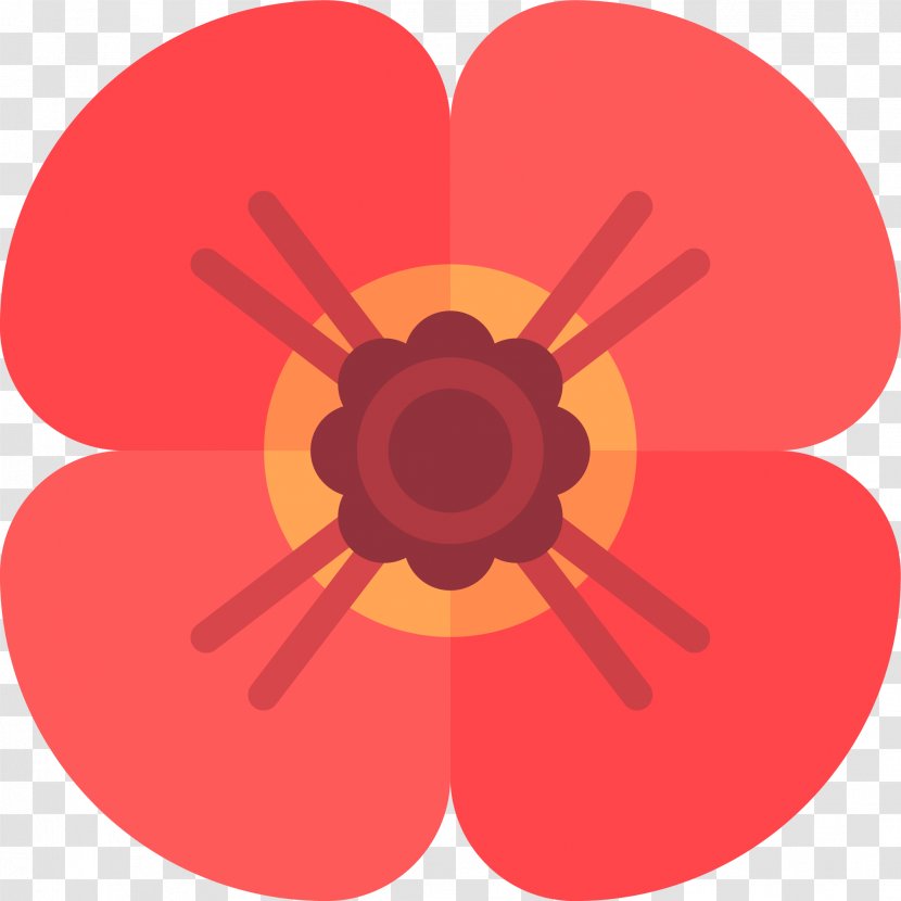 Poppy - Symmetry - Petal Transparent PNG