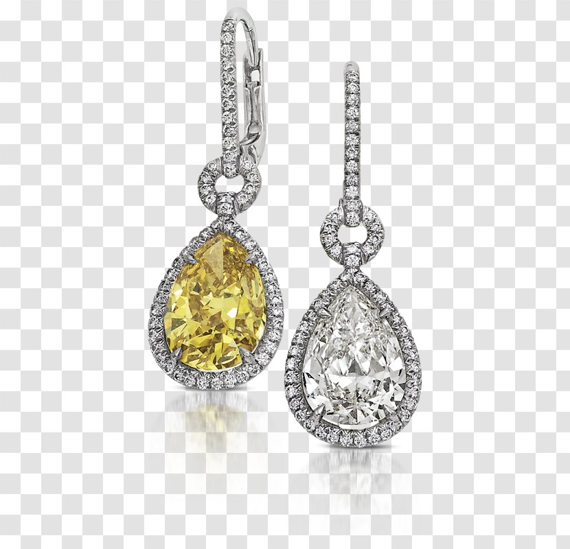 Earring Jewellery Gemstone Bling-bling Silver - Pendant - Coração Transparent PNG