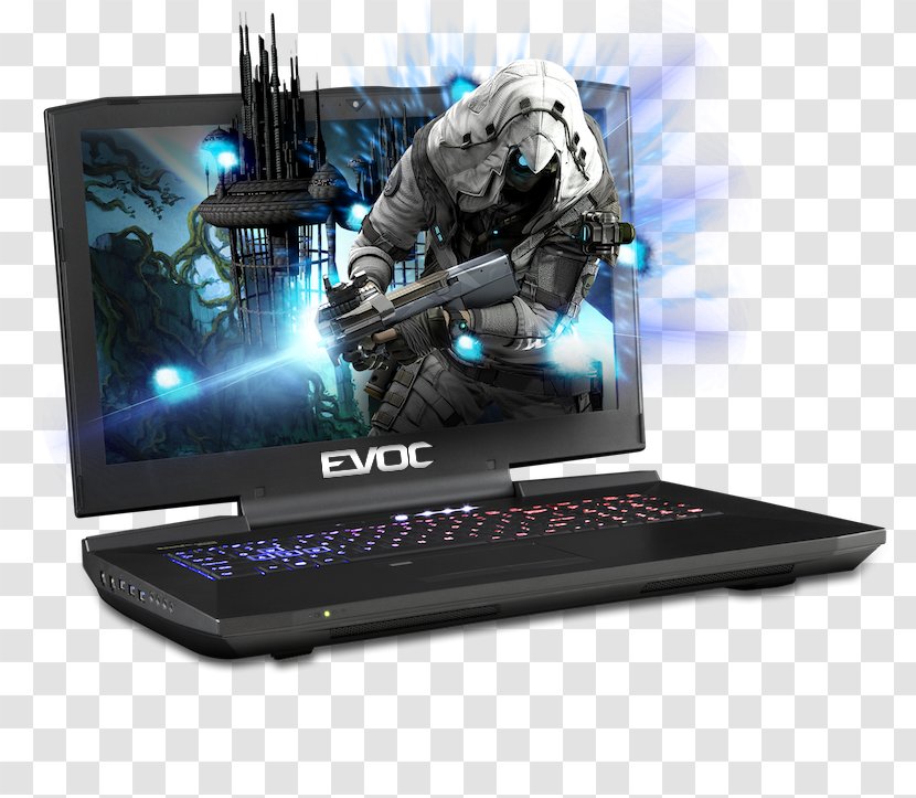 Sager Notebook Computers Laptop Intel Core I7 Video Games Clevo - Gaming With Dvd Cd Drive Transparent PNG