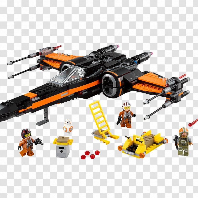Poe Dameron Lego Star Wars: The Force Awakens BB-8 X-wing Starfighter - Toy - Stormtrooper Transparent PNG