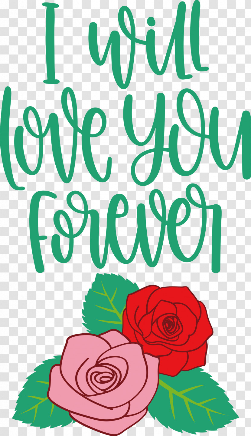 Love You Forever Valentines Day Valentines Day Quote Transparent PNG