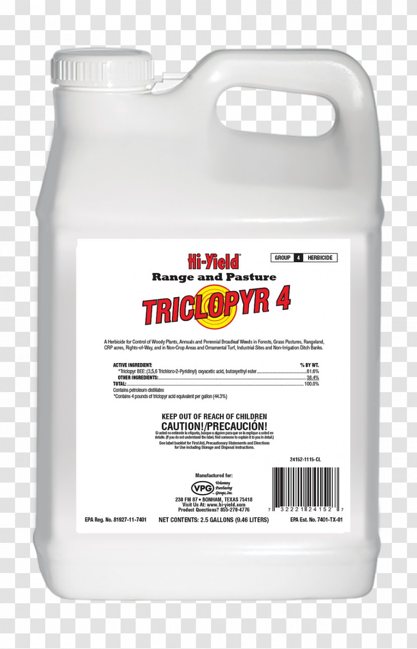 Herbicide Triclopyr Pasture Lawn Weed Transparent PNG