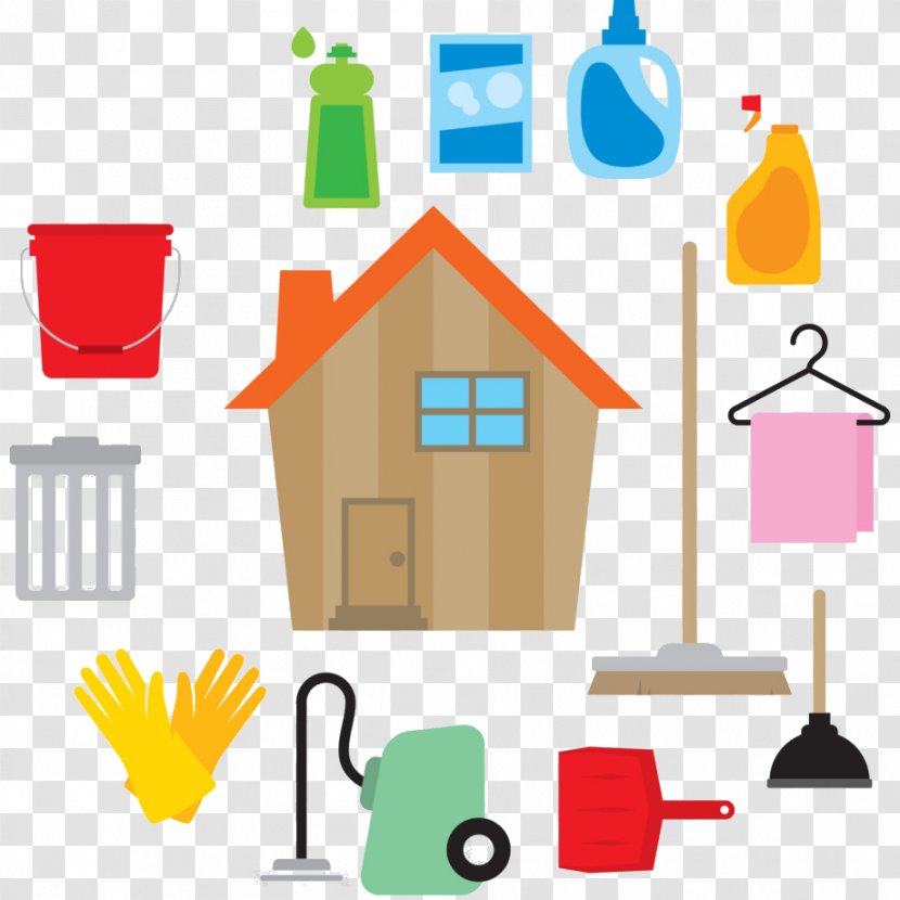 Cleaning House Home La Limpieza De Casa Apartment - Art Transparent PNG