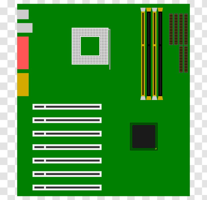 Laptop Computer Keyboard Motherboard Clip Art Transparent PNG