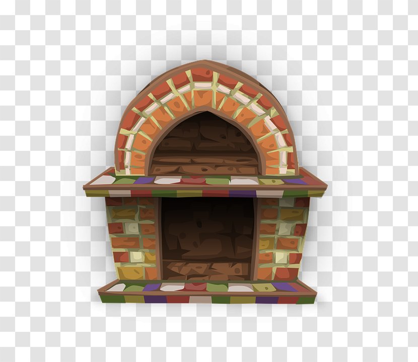 Fireplace Masonry Oven Chimney Clip Art - Mantel Transparent PNG