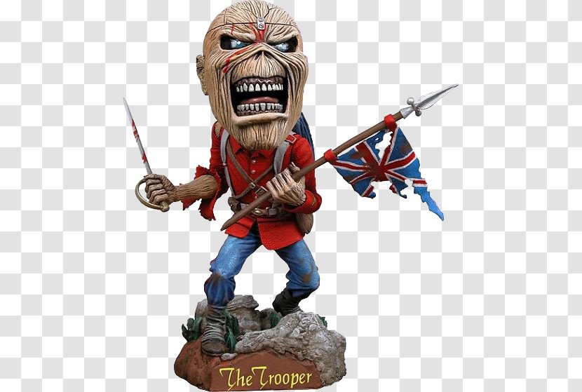 Eddie Iron Maiden The Trooper (Live Long Beach Arena) Action & Toy Figures National Entertainment Collectibles Association - Tree Transparent PNG