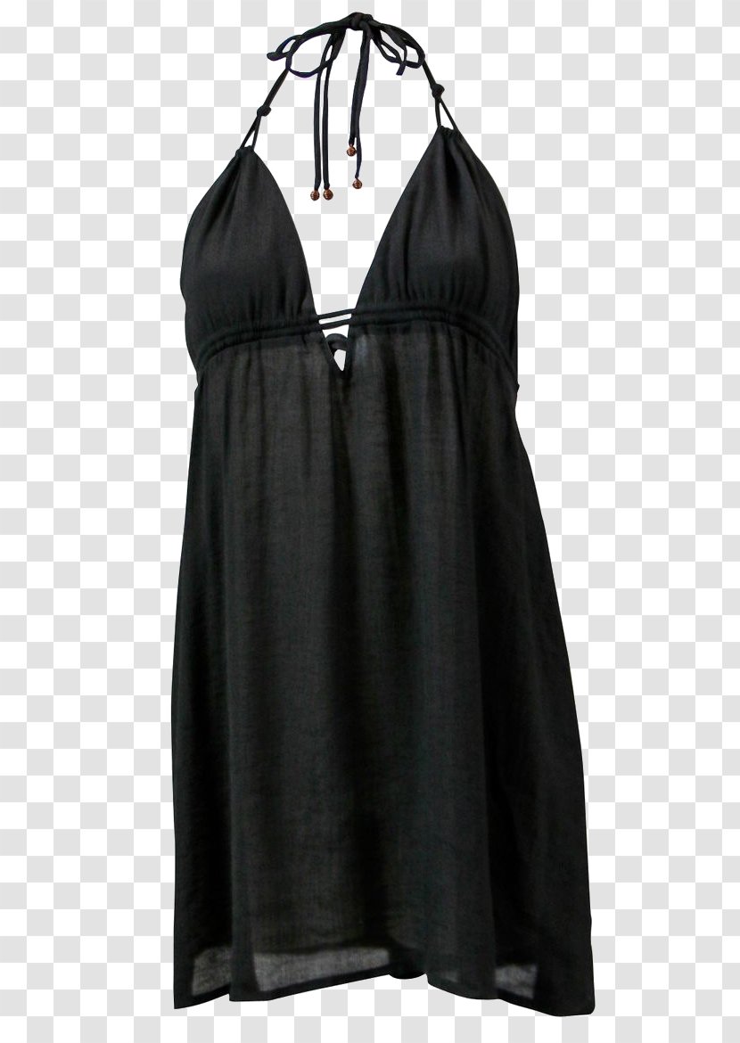 Little Black Dress Sleeve Maxi Sundress - Shirt - Dentelle Transparent PNG