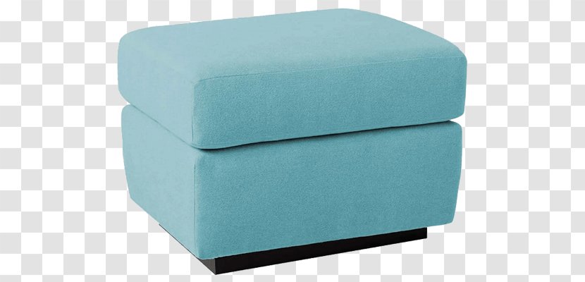 Foot Rests Product Design Chair Turquoise - Square Ottoman Transparent PNG